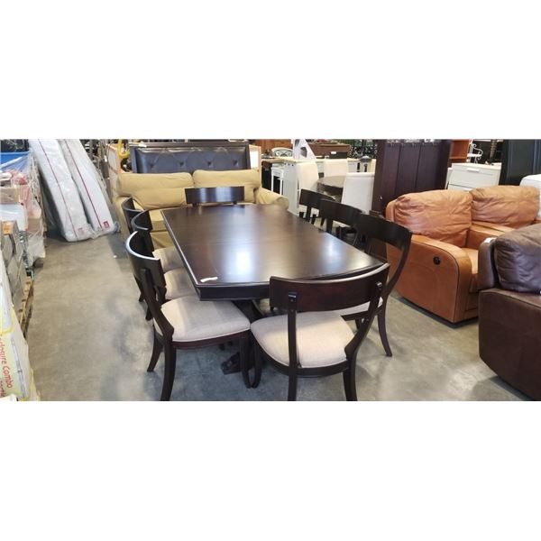 MODERN DINING TABLE WITH 8 CHAIRS