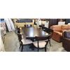 Image 1 : MODERN DINING TABLE WITH 8 CHAIRS