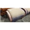 Image 1 : 2 SUNBRELLA FOOTSTOOLS