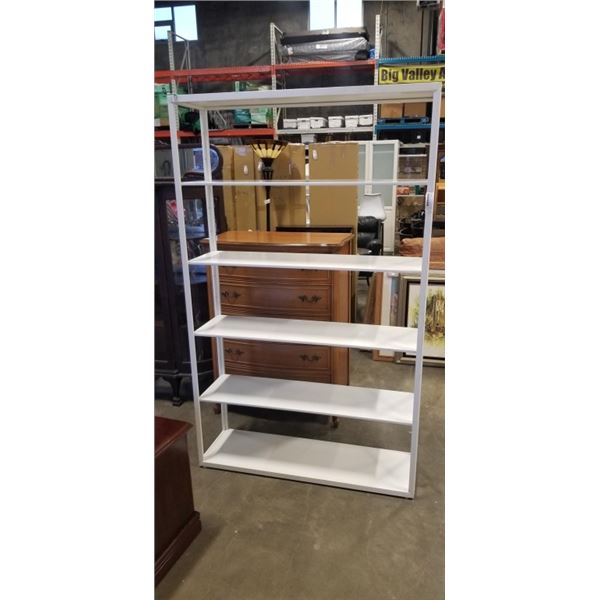 IKEA 6 LEVEL WHITE METAL SHELF