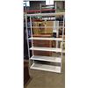Image 1 : IKEA 6 LEVEL WHITE METAL SHELF