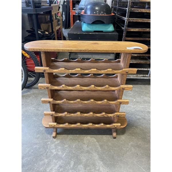 WOODEN WINE RACK