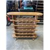 Image 1 : WOODEN WINE RACK