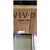 Image 2 : VIVO BLACK 2 IN 1 FOOTREST AND OTTOMAN