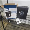 Image 1 : INSIGNIA 6 SHEET CROSS CUT PAPER SHREDDER - TESTED WORKING, RETAIL $69