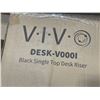 Image 2 : BLACK SINGLE TOP DESK RISER