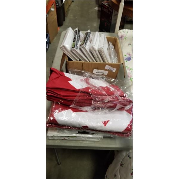 ASSORTED NEW BED LINENS AND PILLOW SHAMS