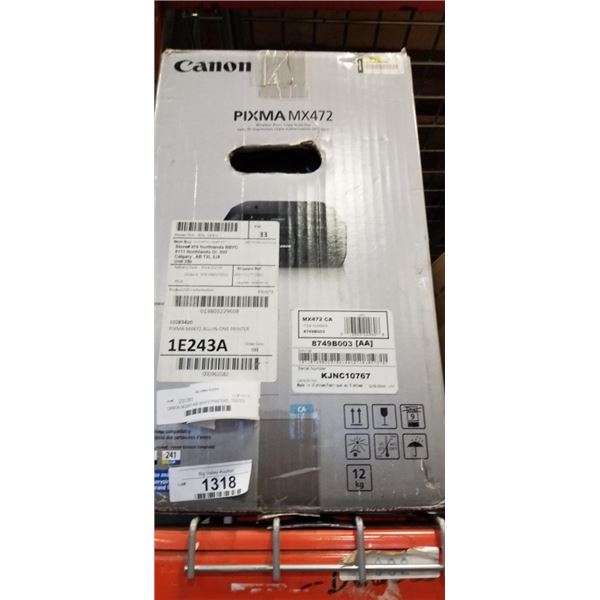 CANON MG2920 AND MX472 PRINTERS, TESTED WORKING