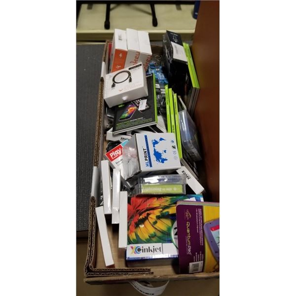 BOX OF ELECTRONICS