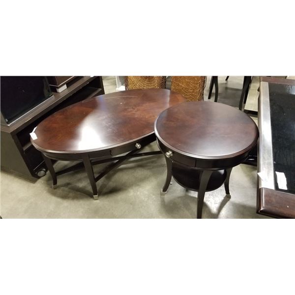 MODERN 2PC COFFEE TABLE SET