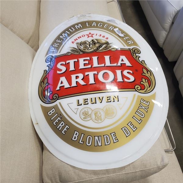 STELLA  ARTOIS ADVERTISING SIGN