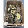 Image 1 : LOT OF ANTIQUE HINGES AND LOCKS FOR RESTORATION