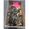 Image 1 : LOT OF ANTIQUE SCREWS AND HANDLE PARTS