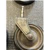 Image 2 : FOUR 3" ANTIQUE TEA TROLLEY WHEELS