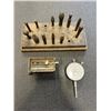 Image 1 : VINTAGE DRILL BITS, BUTT GAUGE, AND MITUTOYO DEPTH GUAGE