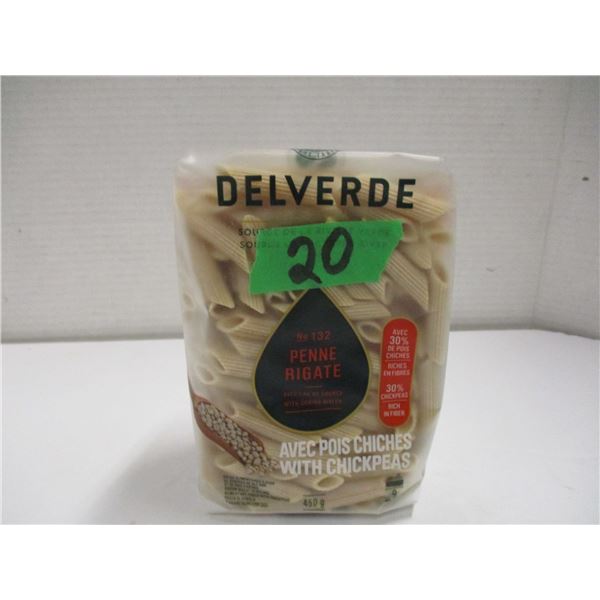FREIGHT DAMAGE (AS IS):  PENNE RIGATE WITH CHICK PEAS (450G) - BAG