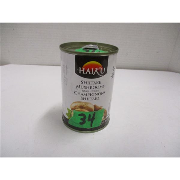 FREIGHT DAMAGE (AS IS):  SHITAKE MUSHROOMS (284 ML) - CAN