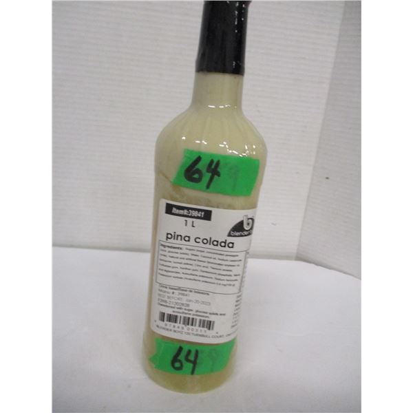 FREIGHT DAMAGE (AS IS):  PINA COLADA MIX (1L) - BOTTLE