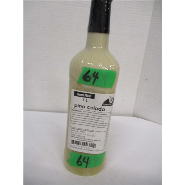 FREIGHT DAMAGE (AS IS):  PINA COLADA MIX (1L) - BOTTLE