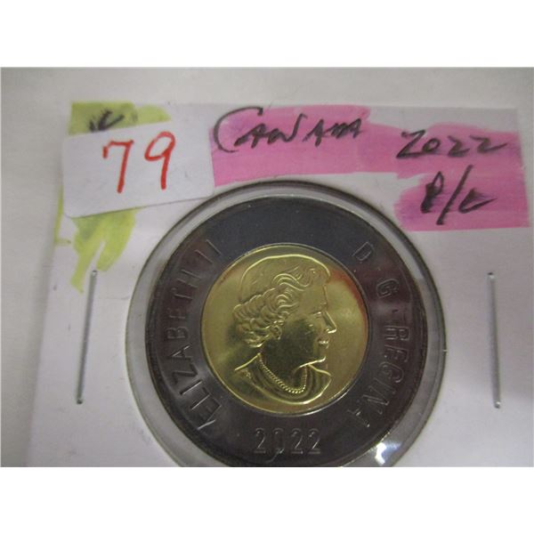 2022 HONORING THE PASSING OF QUEEN ELIZABETH II TOONIE