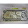Image 1 : 1973 CANADA POKER HAND SERIAL NUMBER (3-3'S &2-0'S) $1 BILL