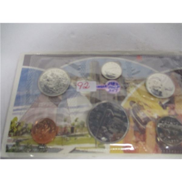 1982 PROOF CANADA MINT SEALED COIN SET