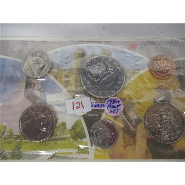 1984 PROOF CANADA MINT SEALED COIN SET
