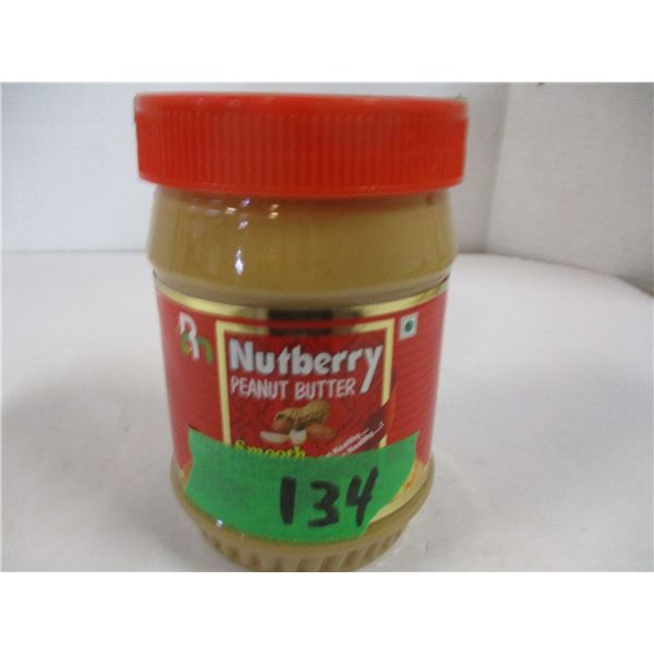 FREIGHT DAMAGE (AS IS):  NUTBERRY SMOOTH PEANUT BUTTER (454G) - JAR