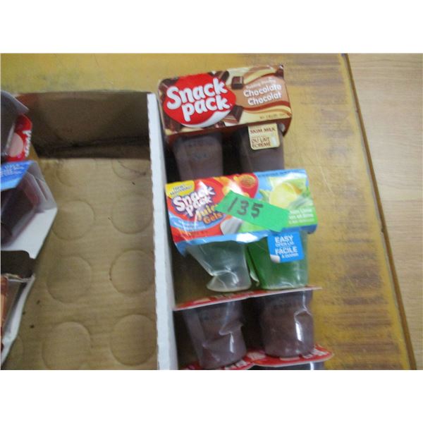 FREIGHT DAMAGE (AS IS):  TRAY C/W SNACK PACKS