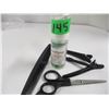 Image 1 : ESTATE:  HAIR SCISSORS, SANITIZER
