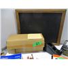 Image 1 : FLAT C/W PENCILS, BOOKS, SMALL ENVELOPES, MISC