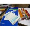 Image 2 : FLAT C/W PENCILS, BOOKS, SMALL ENVELOPES, MISC
