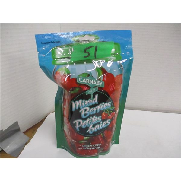 NEW:  MIXED BERRY JU-JUBES (139G) - BAG
