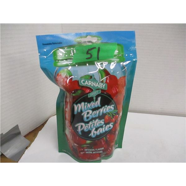 NEW:  MIXED BERRY JU-JUBES (139G) - BAG