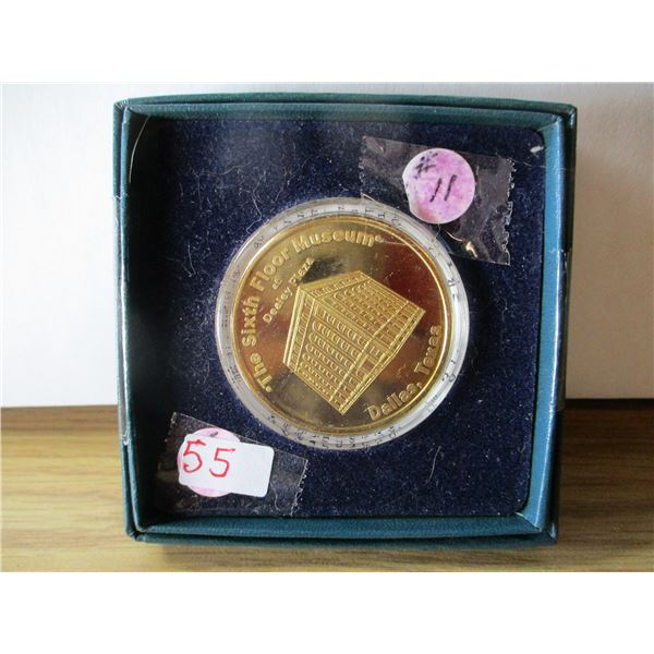 DALLAS TEXAS MUSEUM COIN