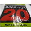 Image 3 : NEW:  MEN'S BLACK CREW SOCKS (SIZE 10 - 13) (20 PAIR) - PACKAGE