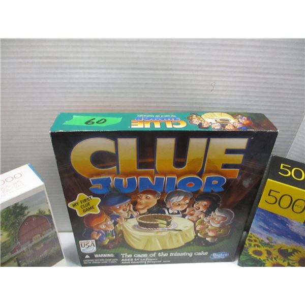 FLAT C/W PUZZLES, BOOKS, ETC