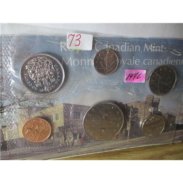 1976 PROOF CANADA MINT SEALED COIN SET