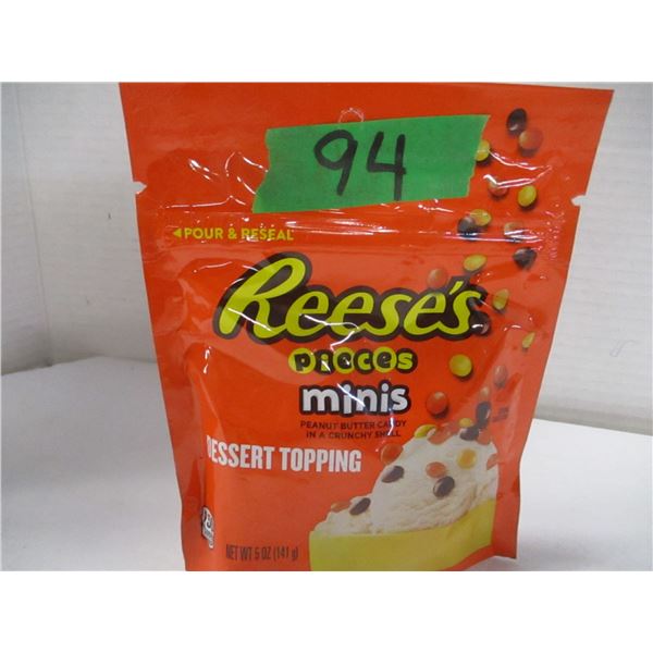 FREIGHT DAMAGE (AS IS):  MINI REESES PIECES (141G) - BAG