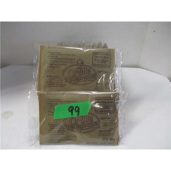 FREIGHT DAMAGE (AS IS):  BOX C/W APPROX. 10 BAGS ORIVILLE REDENBAKER POPCORN