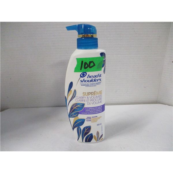 FREIGHT DAMAGE (AS IS):  HEAD & SHOULDERS SHAMPOO (300 ML) - BOTTLE