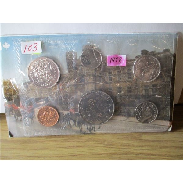 1978 PROOF CANADA MINT SEALED COIN SET