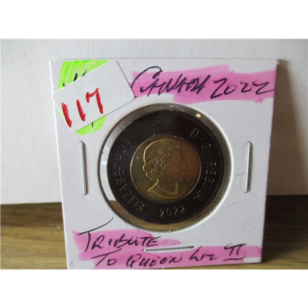 2022 TRIBUTE TO QUEEN ELIZABETH II TOONIE