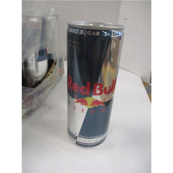 FREIGHT DAMAGE (AS IS):  RED BULL ZERO DRINK (23 X 250 ML CANS) - BOX