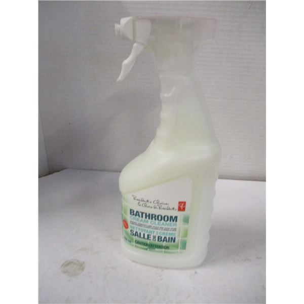 FREIGHT DAMAGE (AS IS):  CREAM BATHROOM CLEANER (765 ML) - BOTTLE