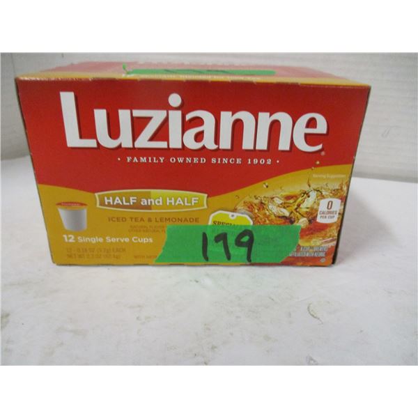 FREIGHT DAMAGE (AS IS):  12 SERVE CUPS HALF & HALF ICE TEA & LEMONADE