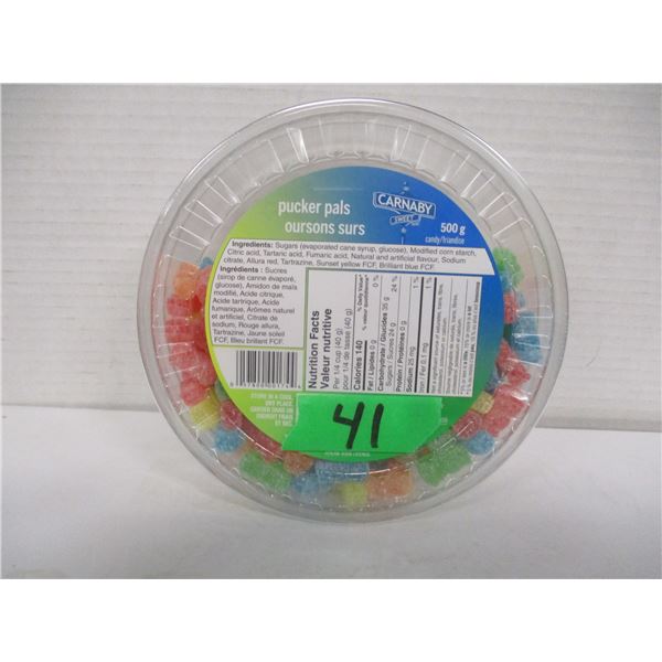 NEW:  PUCKER PALS CANDY (500G) - TUB