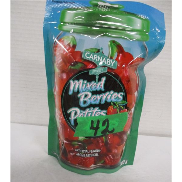 NEW:  MIXED BERRY JU-JUBES (139G) - BAG