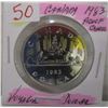 Image 1 : 1983 PROOF CAMEO CANADA VOYAGER DOLLAR