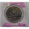 Image 3 : 1983 PROOF CAMEO CANADA VOYAGER DOLLAR